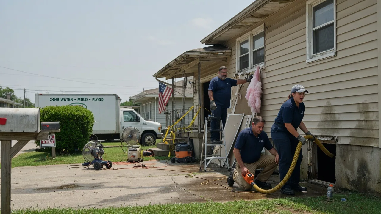 Water Damage Repair in Frankfort, OH near me